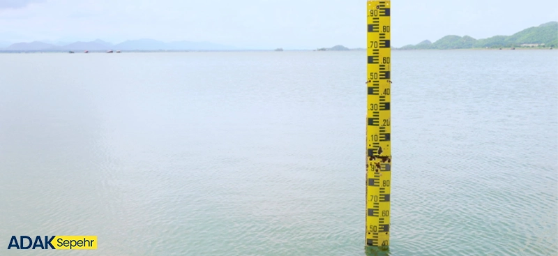 روش اندازه‌گیری سطح دریاچه و سد در قدیم